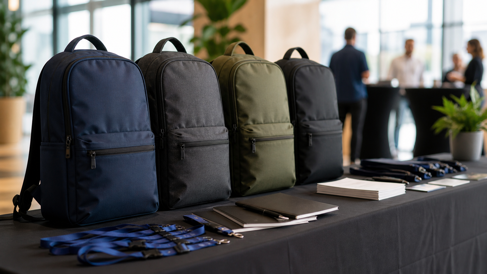 Mochilas personalizadas preparadas para empresas y eventos